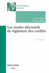 Les modes alternatifs de règlement des conflits