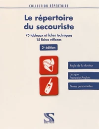 Le répertoire du secouriste