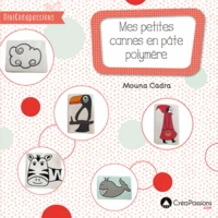 Mes petites cannes en pâte polymère