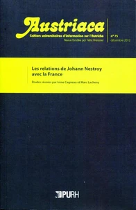 Les relations de Johann Nestroy avec la France