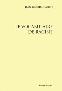 Le vocabulaire de Racine