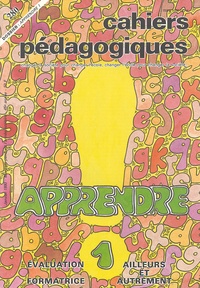 Myriam Matonog - Cahiers pédagogiques N° 280, Janvier 1990 : Apprendre - Tome 1.