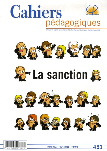 Patrice Bride et Odile Sotinel - Cahiers pédagogiques N° 451, Mars 2007 : La sanction.