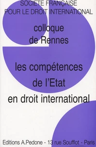 Les compétences de l'Etat en droit international