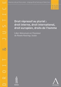 Droit répressif au pluriel : droit interne, droit international, droit européen, droits de l'homme