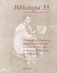 Témoin de la production du livre universitaire dans la France du XIIIe siècle