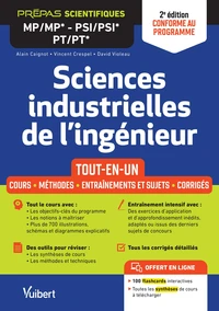 Sciences industrielles de l'ingénieur MP/MP* PSI/PSI* PT/PT* - Tout-en-un - 2e édition