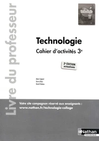 Technologie 3e Cahier d'activités
