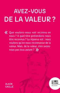 Avez-vous de la valeur ?