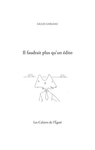 Il faudrait plus qu'un édito