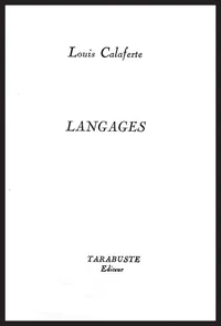LANGAGES - Louis Calaferte