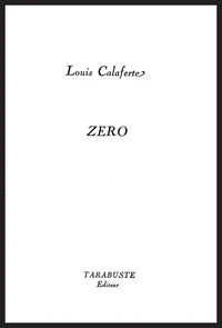 ZERO - Louis Calaferte