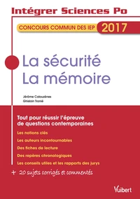 La sécurité, la mémoire