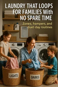 Laundry That Loops for Families With No Spare Time
