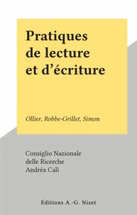 Pratiques de lecture et d'écriture
