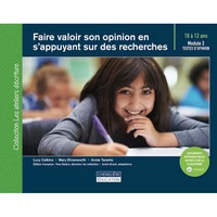 Faire valoir son opinion en s'appuyant sur des recherches
