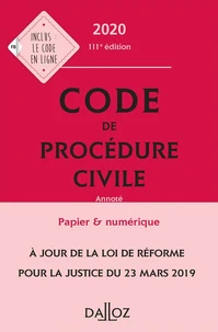 Code de procédure civile annoté