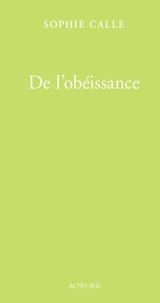 De l'obéissance