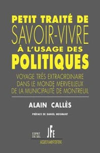 Petit traité de savoir-vivre à l'usage des politiques