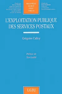 L'Exploitation Publique Des Services Postaux