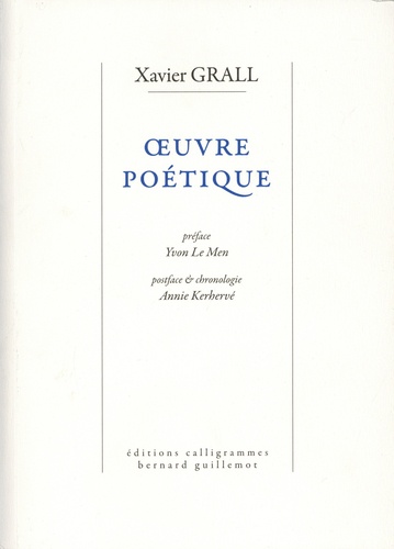 Anthologie de la poésie en Bretagne au XXe siècle