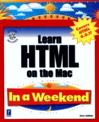 Learn Html On The Mac. With A Cd-Rom