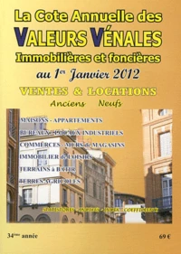Valeurs vénales au 1er janvier 2012