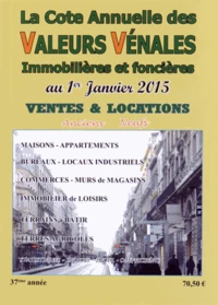 Valeurs vénales au 1er janvier 2015