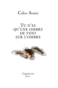 TU N'ES QU'UNE OMBRE DE VENT SUR L'OMBRE - Calou Semin