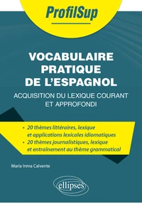 Lexique appliqué de l'espagnol