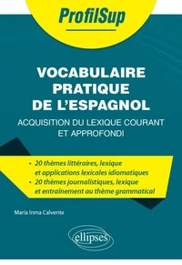 Lexique appliqué de l'espagnol