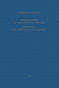 Leçons sur les Lamentations de Jérémie