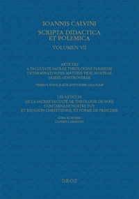 Les articles de la Sacrée Faculté de Théologie de Paris concernans nostre foy et religion chrestienne, et forme de prescher