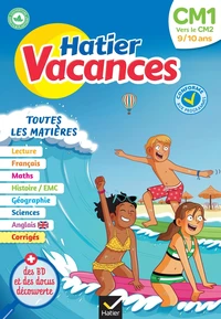 Hatier vacances CM1 vers le CM2