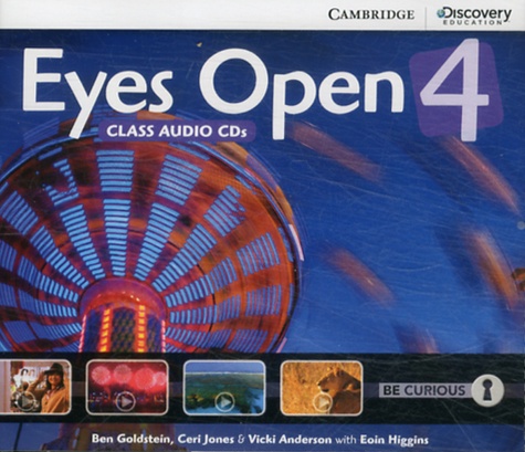 Ben Goldstein et Ceri Jones - Eyes Open 4 - Class Audio CDs. 3 CD audio