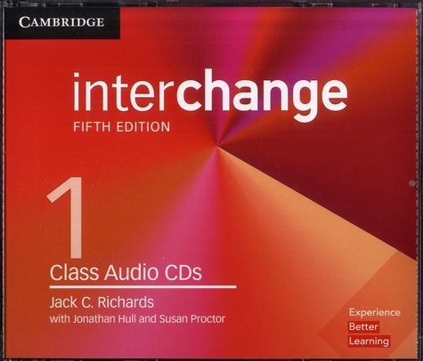 Interchange Level 1. Class Audio CDs 5th edition -  3 CD audio