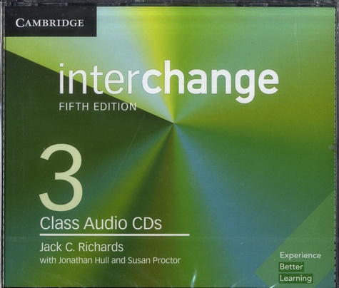 Jack Croft Richards - Interchange Level 3 - Class Audio CDs. 3 CD audio