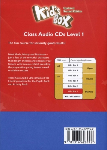 Kid's Box 1. Class Audio CDs 2nd edition -  4 Cédérom