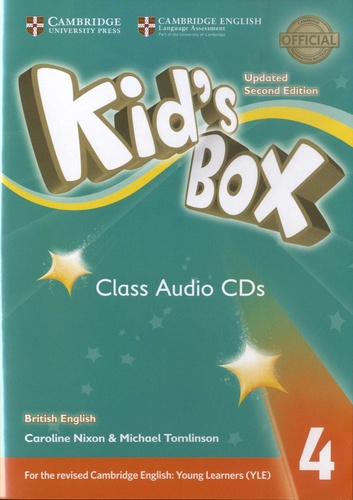Kid's Box 4. Class Audio CDs 2nd edition -  3 CD audio