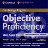 Annette Capel et Wendy Sharp - Objective Proficiency. 2 CD audio