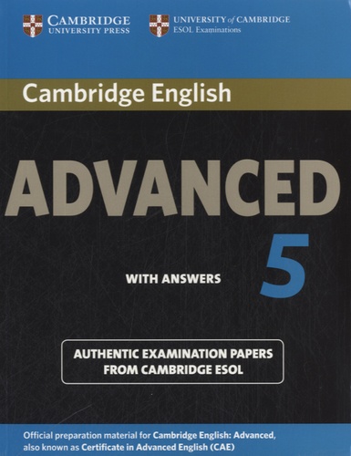  Cambridge University Press - Cambridge English Advanced 5 - With Answers.