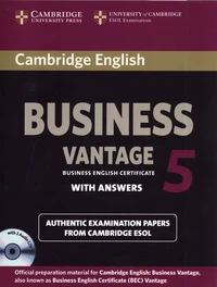 Cambridge English Business Vantage 5 with answers
