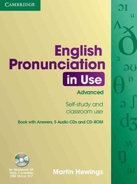  Cambridge University Press - English Pronunciation in Use Advanced - With answers, 5 Audio CDs and 1 CD-Rom.