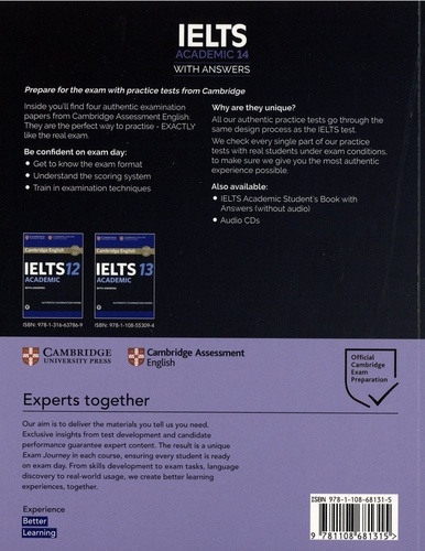 IELTS 14 Academic with Answers. Authentic Practice Tests