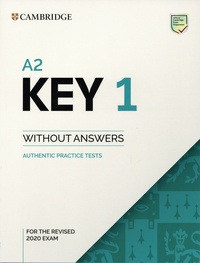 Ebook  télécharger Key 1 for the Revised 2020 Exam A2  - Student's Book without Answers 9781108718127 en francais par Cambridge University Press 