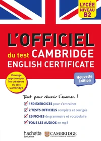 Le guide officiel du test Cambridge English Certificate