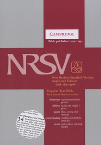  Cambridge University Press - Popular Text Bible with Apocrypha.