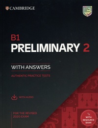  Cambridge University Press - Preliminary 2 for the Revised 2020 Exam B1 - Student's Book with Answers with audio.