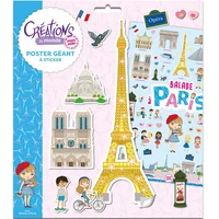 Poster géant avec stickers