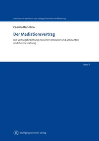 Der Mediationsvertrag
